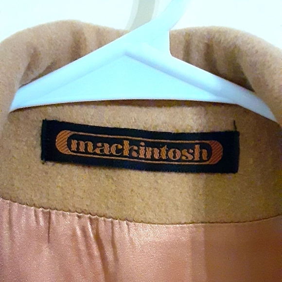 Women's Wool New England Machintosh Beige Peacoat (L) - Picture 8 of 16